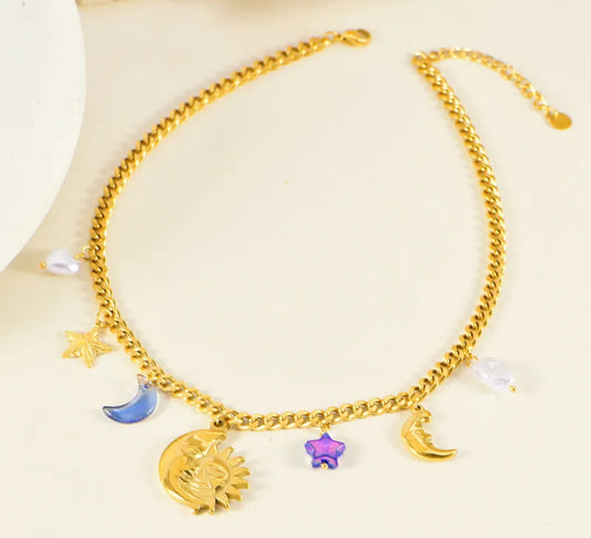 Moon & Sun Chain