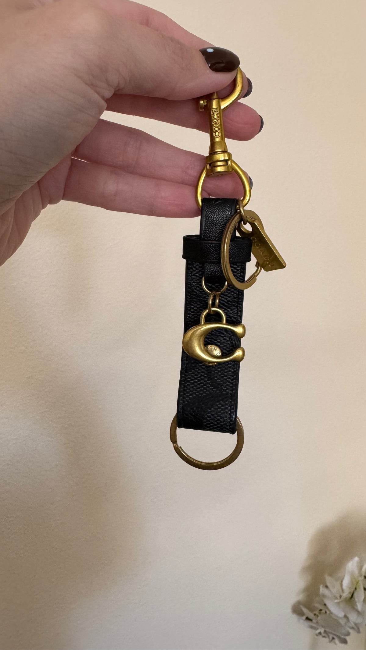 C key chain ( llavero)