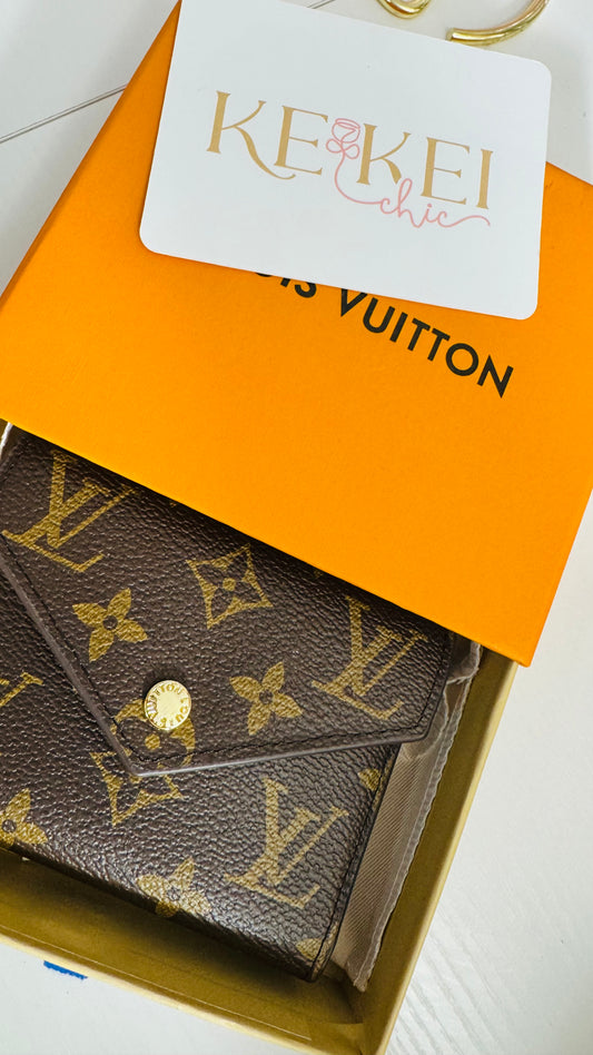 Brown LV mini Wallet