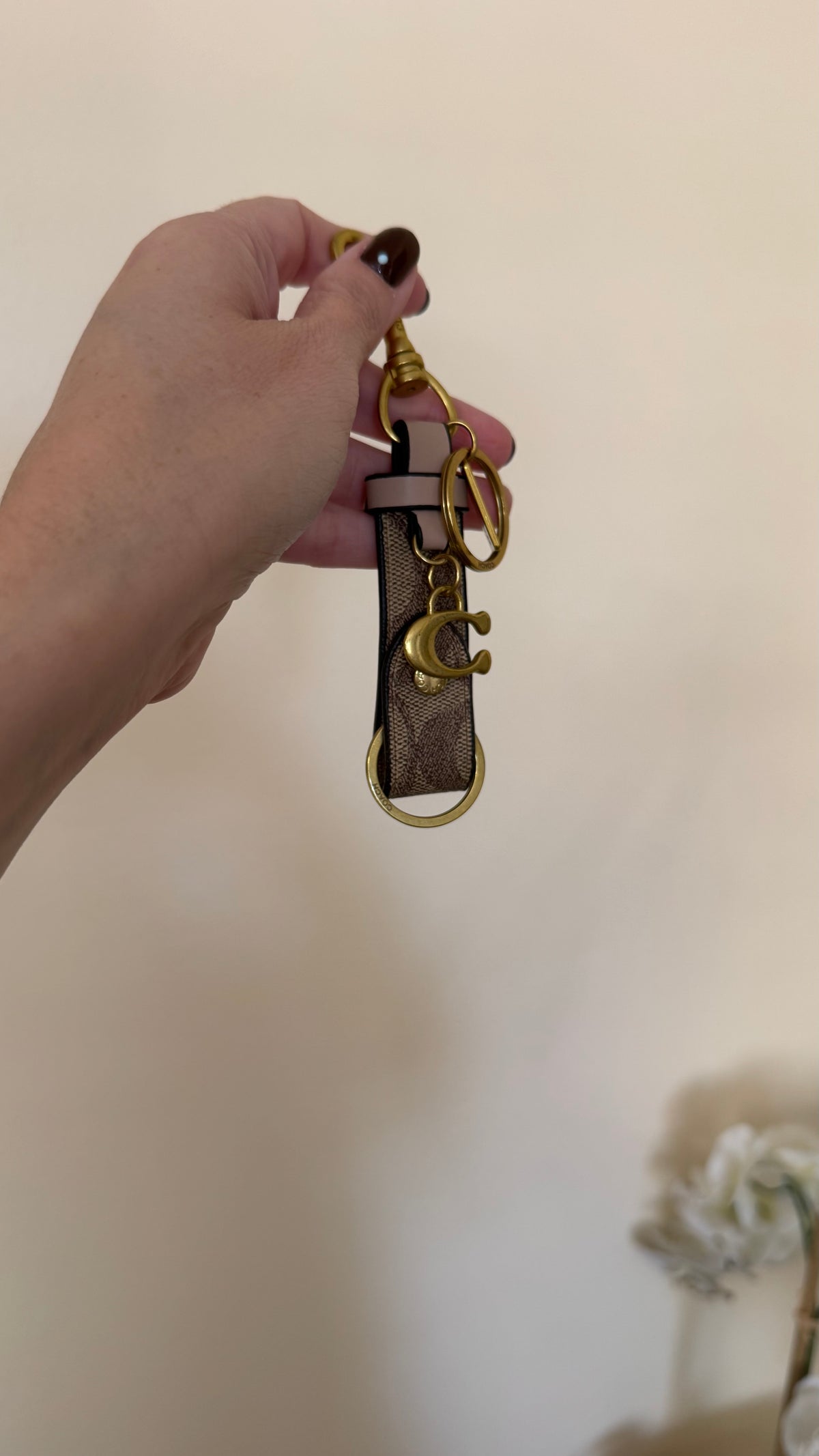 C key chain ( llavero)