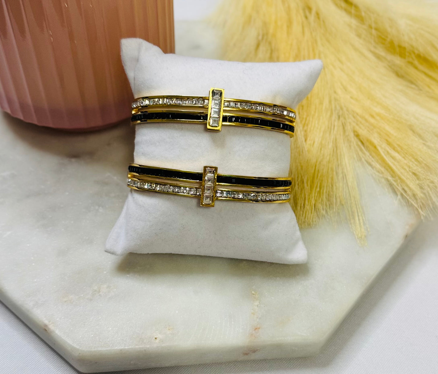 Black & Gold Bangle