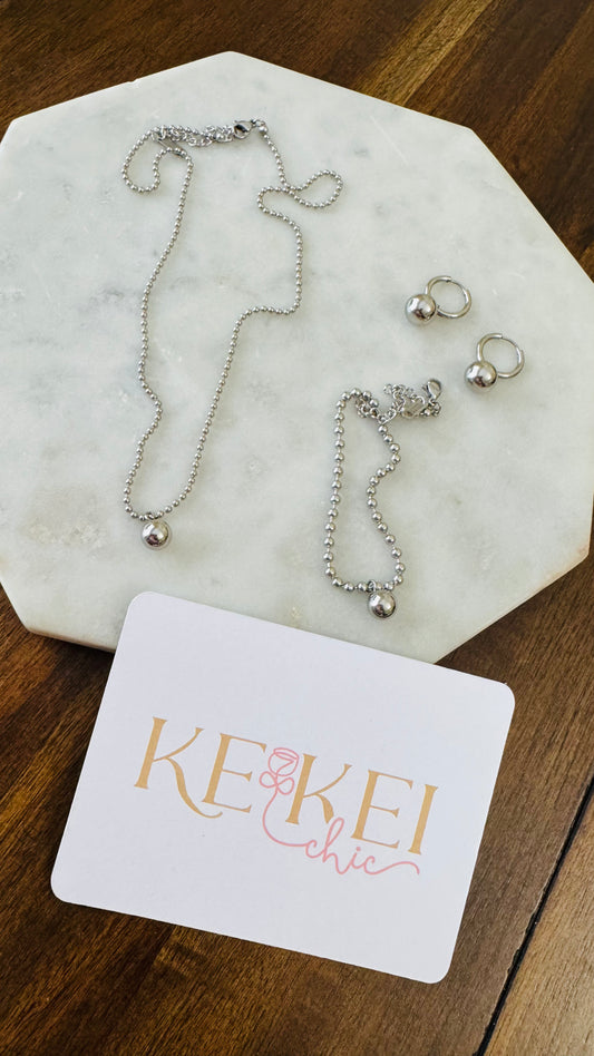 Silver Ball set