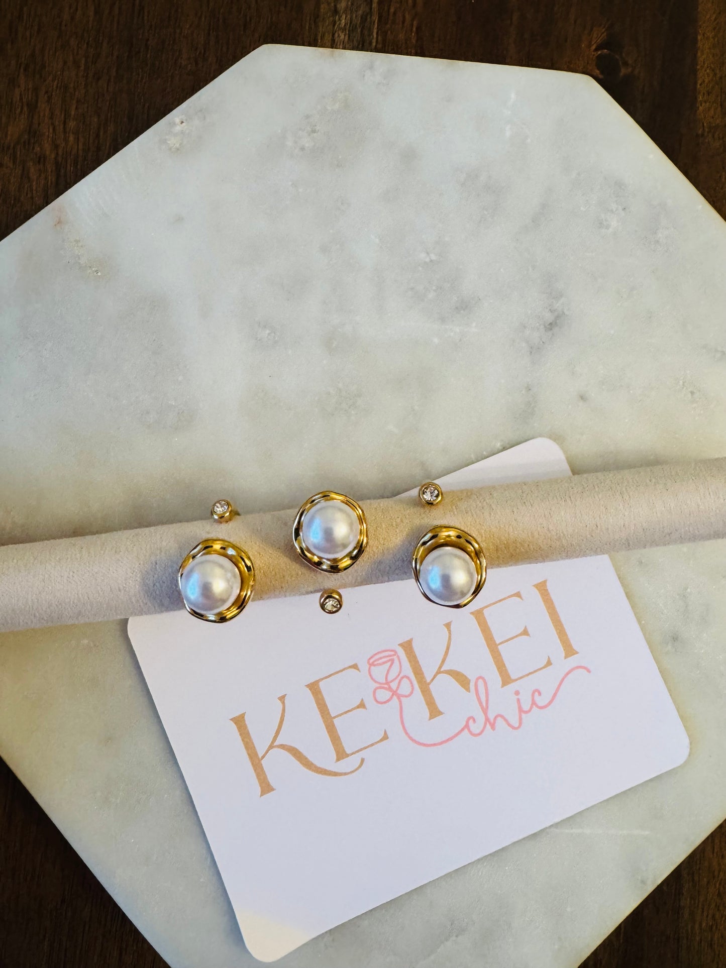 Perla grande ring